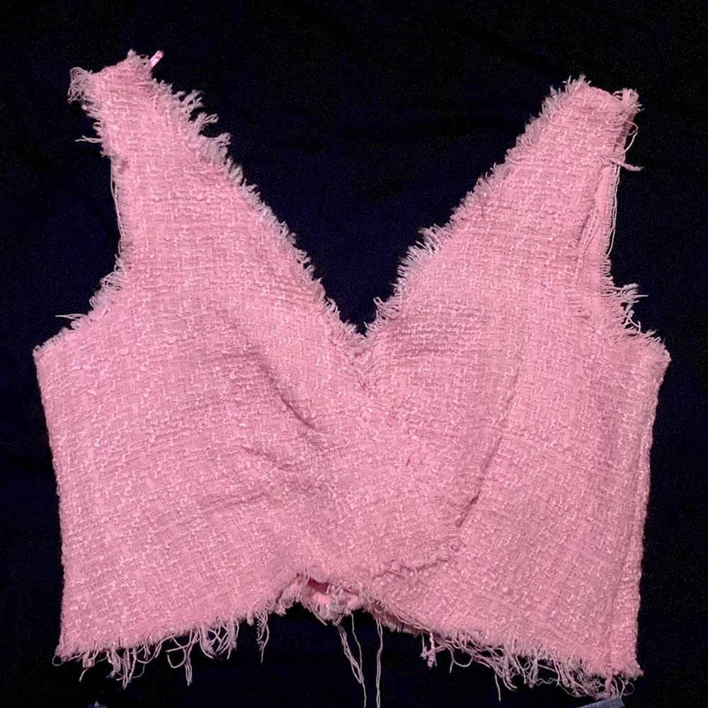 Zara pink top